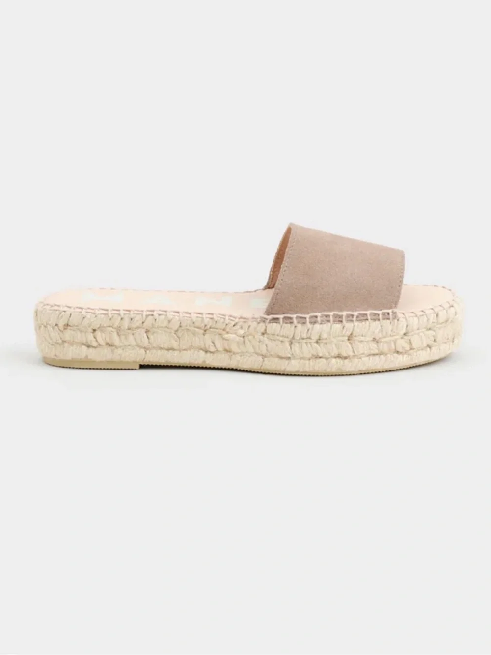 Manebi Suede Double Sole Slides